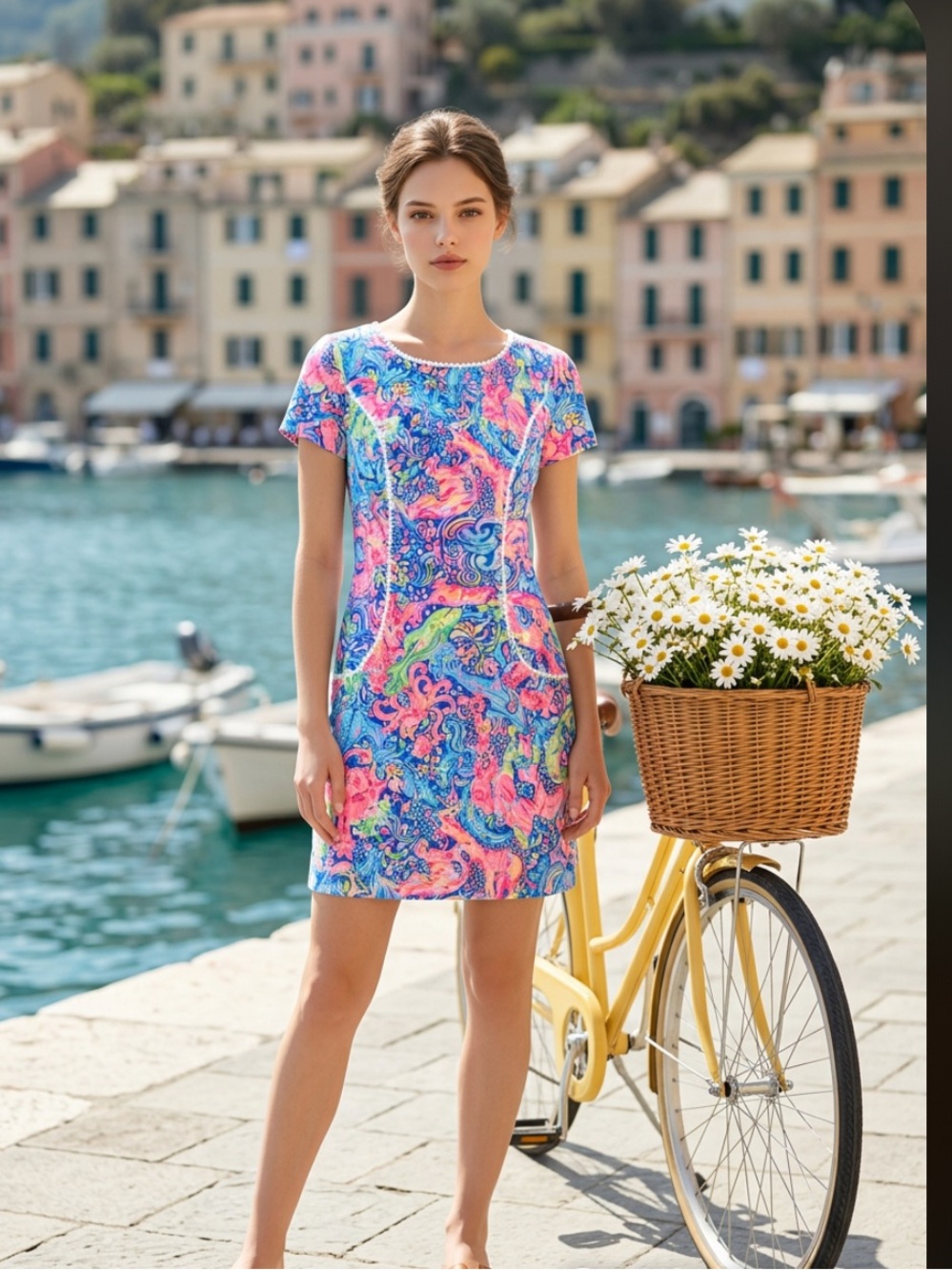 Lilly Pulitzer Coralynn Dress New Pop Up 60 Animals Flamingos Pockets Women’s 4